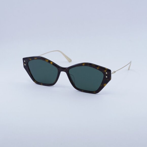 🕶️ New Dior MISSDIOR S1U 22C0 Sunglasses - Shiny Dark Havana/Gold Frame - Picture 1 of 11